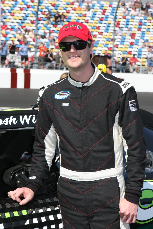 Josh Wise at the race track